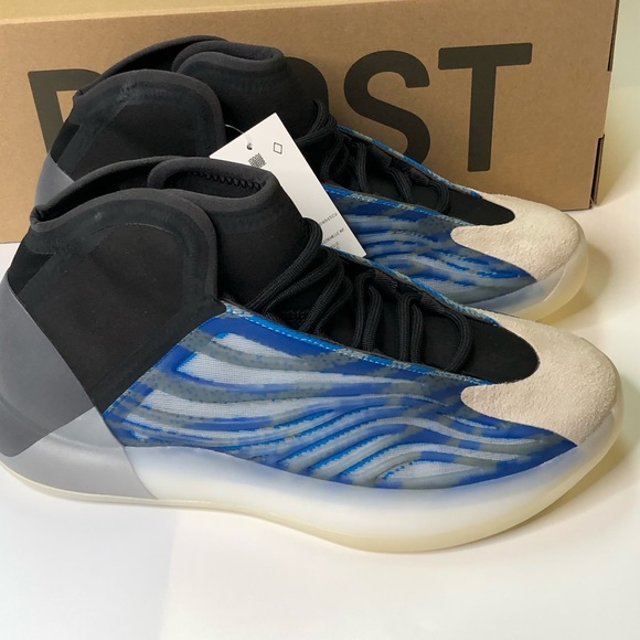 Yeezy Boost Quantum Frozen Blue Mens Sz10 Sneakers - Picture 5 of 11